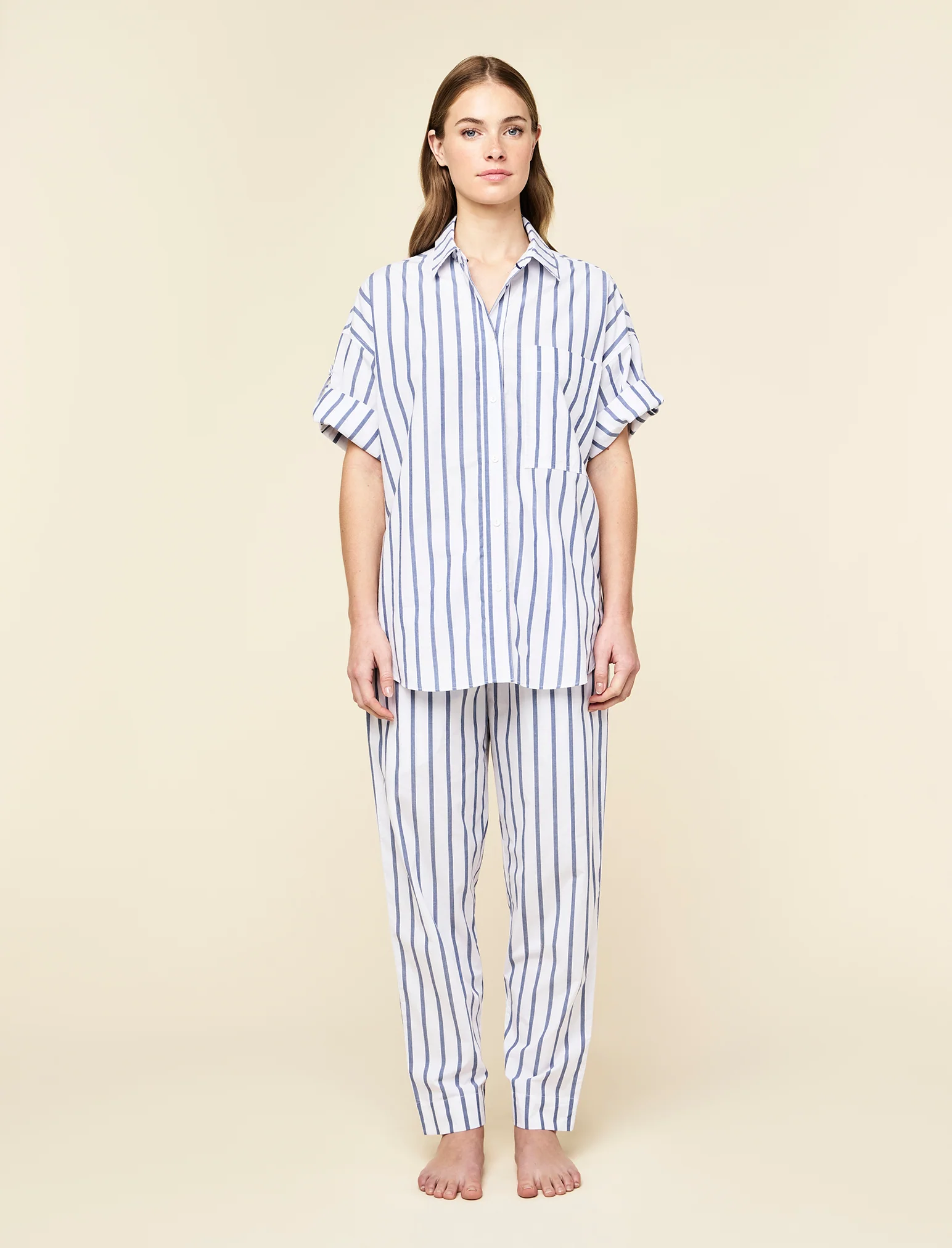 Tyler Cotton Full Length PJ Set - Image 5
