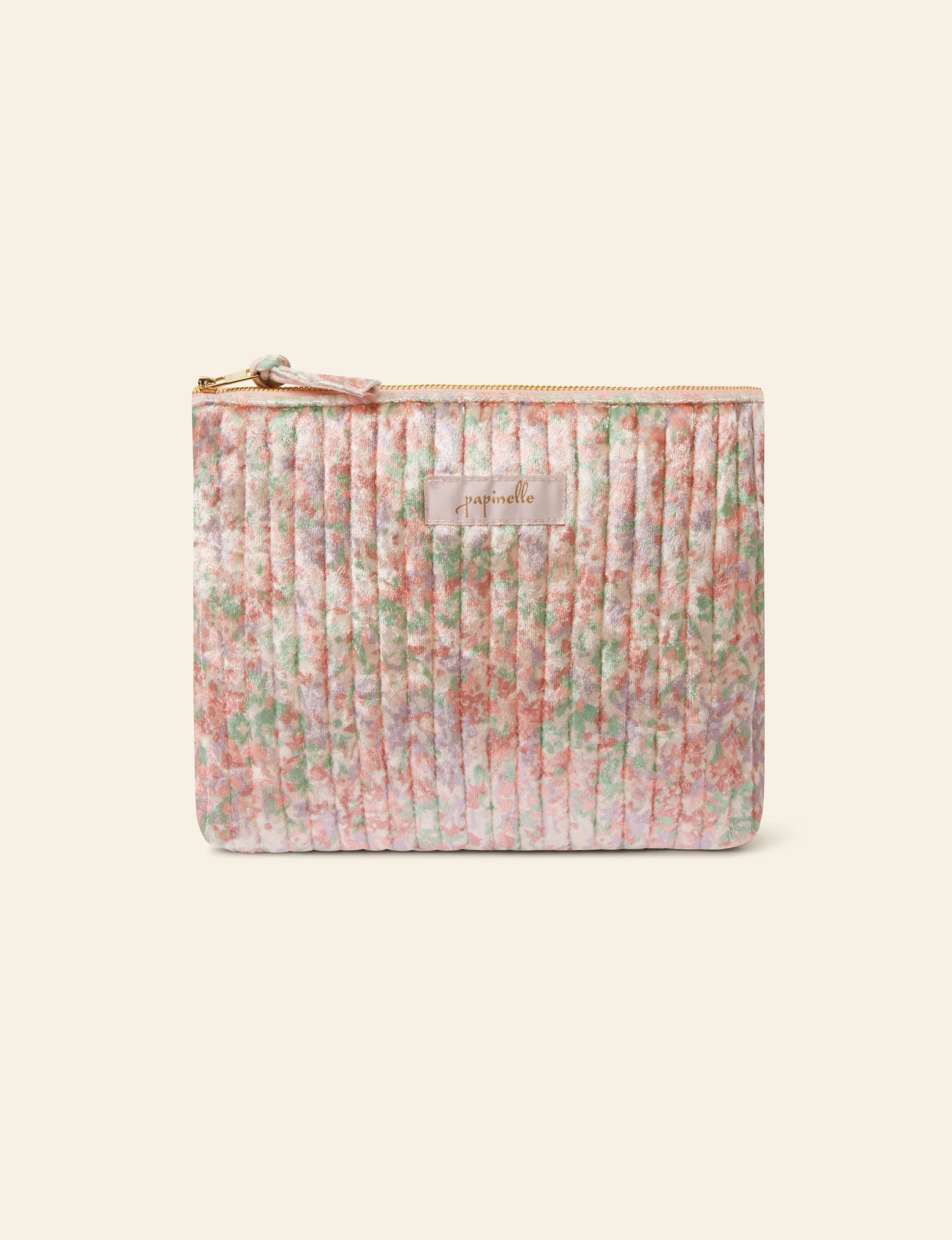 Velvet Quilted Cos Bag - Image 2