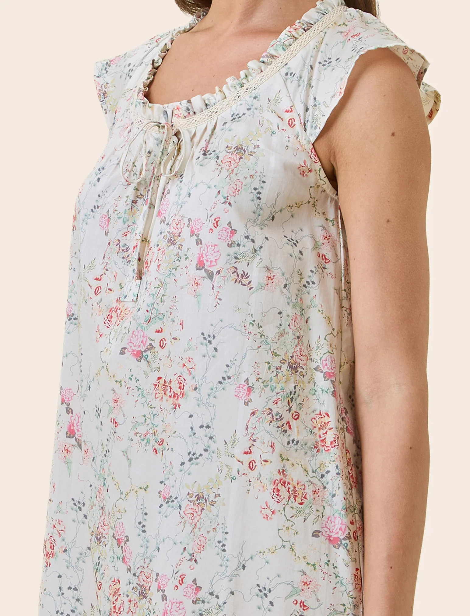 Yolly Flutter Lace Nightie - Image 6